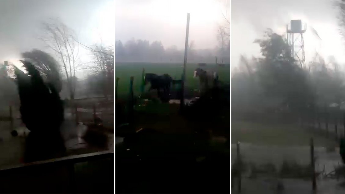 [EF1] Tornado en Malalhue (Región de Los Ríos) el 20/06/2024