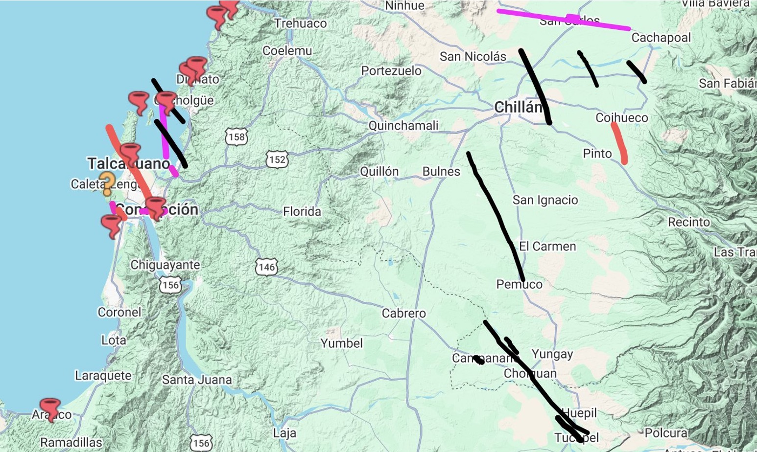 Veinticuatro en un año: cómo 2026 rompió el récord de tornados y trombas en Chile